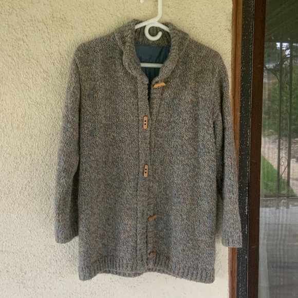 VINTAGE ESCADA HEATHER KNIT JACKET - Picture 4 of 4
